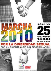 Movimiento por la Diversidad Sexual - MUMS 	 25 de septiembre · 15:00 - 18:00